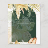 Prospectus 11,4 Cm X 14,2 Cm BUDGET Blé Pampas Mariage d'herbe (Dos)