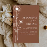 Prospectus 11,4 Cm X 14,2 Cm Budget Boho Floral Wedding Invitations<br><div class="desc">Donnez le ton à votre mariage de rêve avec nos Invitations de mariage Floral Boho Budget. Ces invitations abordables mais élégantes sont conçues pour les couples qui apprécient la beauté des éléments boho et floral mais veulent garder en échec leurs coûts mariages. Présentant des illustrations florales délicates et un design...</div>