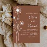 Prospectus 11,4 Cm X 14,2 Cm Budget Boho Floral Wedding Invitations<br><div class="desc">Donnez le ton à votre mariage de rêve avec nos Invitations de mariage Floral Boho Budget. Ces invitations abordables mais élégantes sont conçues pour les couples qui apprécient la beauté des éléments boho et floral mais veulent garder en échec leurs coûts mariages. Présentant des illustrations florales délicates et un design...</div>