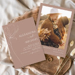 Prospectus 11,4 Cm X 14,2 Cm Budget Boho Floral Wedding Invitations<br><div class="desc">Découvrez le charme de la nature et de l'élégance avec nos Invitations de Mariage Floral Boho Budget. Ces invitations sont parfaites pour les couples qui recherchent la beauté des motifs floraux tout en gardant les coûts en échec. Les invitations présentent un joli mélange d'esthétique bohème et de fleurs délicates. Les...</div>