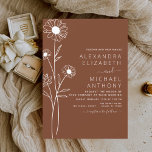 Prospectus 11,4 Cm X 14,2 Cm Budget Boho Floral Wedding Invitations<br><div class="desc">Donnez le ton à votre mariage de rêve avec nos Invitations de mariage Floral Boho Budget. Ces invitations abordables mais élégantes sont conçues pour les couples qui apprécient la beauté des éléments boho et floral mais veulent garder en échec leurs coûts mariages. Présentant des illustrations florales délicates et un design...</div>