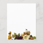 Prospectus 11,4 Cm X 14,2 Cm Budget bridal brunch automne nuptiale invitation (Dos)