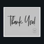 Prospectus 11,4 Cm X 14,2 Cm Budget Business Logo Social QR Code Merci<br><div class="desc">Express votre gratitude à vos précieux clients avec le logo d'affaires Budget Social QR Code Merci Flyer. Cette option de flyer abordable vous permet d'offrir vos remerciements à un public plus large, afin que plus de gens se sentent appréciés pour leur soutien. La personnalisation est essentielle pour que ce prospectus...</div>