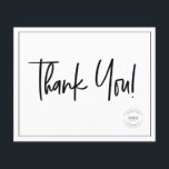 Prospectus 11,4 Cm X 14,2 Cm Budget Business Logo Social Website Code Merci<br><div class="desc">N'oubliez pas de remercier vos clients. Cette option économique de type papier vous permet de dire merci à plus de gens. Customisez le logo, le message, le site Web, le code QR (généré instantanément) et la poignée des médias sociaux de cette feuille de prospectus (utilisez l'outil "modifier la conception" pour...</div>