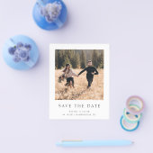 Prospectus 11,4 Cm X 14,2 Cm Budget classique Photo Enregistrer la date (Simple)