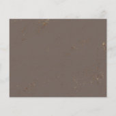 Prospectus 11,4 Cm X 14,2 Cm BUDGET / Elégante invitation de mariage. Flyer (Dos)