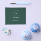 Prospectus 11,4 Cm X 14,2 Cm Budget Emerald RSVP (Simple)