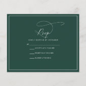 Prospectus 11,4 Cm X 14,2 Cm Budget Emerald RSVP (Devant)