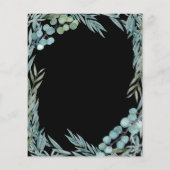 Prospectus 11,4 Cm X 14,2 Cm Budget Eucalyptus Mariage botanique de verdure (Dos)