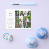 Prospectus 11,4 Cm X 14,2 Cm Budget Graduation Party Moderne 6 Photo (Simple)