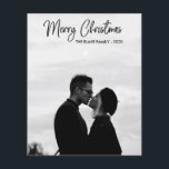 Prospectus 11,4 Cm X 14,2 Cm Budget Holiday Photo Card | Modern Christmas<br><div class="desc">Create a lasting impression this season with a unique holiday card.</div>