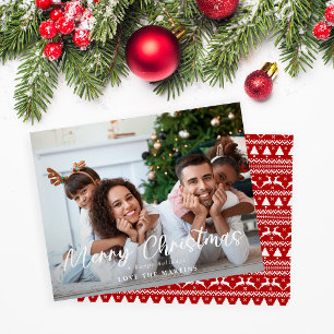 Prospectus 11,4 Cm X 14,2 Cm Budget Joyeux Noël Amusement Script Photo HH
