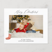 Prospectus 11,4 Cm X 14,2 Cm Budget Joyeux Noël & Stocker Photo (Devant)