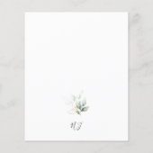 Prospectus 11,4 Cm X 14,2 Cm Budget Léger Eucalyptus Glow Gold Party (Dos)