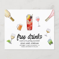 Budget Libre Boissons Mariage Enregistrer La Date