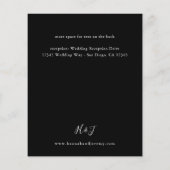 Prospectus 11,4 Cm X 14,2 Cm Budget Marbre noir 2 Détails (Dos)