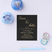 Prospectus 11,4 Cm X 14,2 Cm Budget mariage élégant Enregistrer les invitations (Simple)