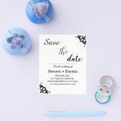 Prospectus 11,4 Cm X 14,2 Cm Budget mariage moderne Enregistrer les invitations (Simple)
