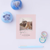 Prospectus 11,4 Cm X 14,2 Cm Budget Moderne Élégant Graduation Photo Invitation (Simple)