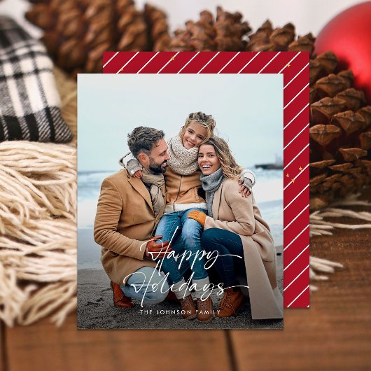 Prospectus 11,4 Cm X 14,2 Cm Budget moderne Noël Joyeux vacances