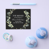 Prospectus 11,4 Cm X 14,2 Cm Budget Moving Announcement Eucalyptus Greenery (Simple)