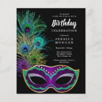 Budget New Orleans Mardi Gras fête d'anniversaire