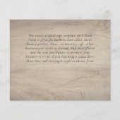 Prospectus 11,4 Cm X 14,2 Cm Budget Photo Collage Mariage de l'invitation (Dos)