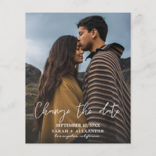 Prospectus 11,4 Cm X 14,2 Cm Budget Photo Vertical Modifier la date