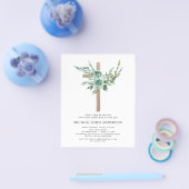 Prospectus 11,4 Cm X 14,2 Cm Budget Première Communion Sainte Verdure Eucalyptu (Simple)