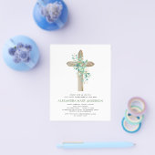 Prospectus 11,4 Cm X 14,2 Cm Budget Première Communion Sainte Verdure Eucalyptu (Simple)