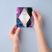 Prospectus 11,4 Cm X 14,2 Cm Budget RSVP AGATE PARTIES SCINTILLANT (main)