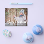 Prospectus 11,4 Cm X 14,2 Cm Budget Rustique Joyeux Noël Photo Flyer (Simple)