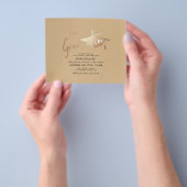 Prospectus 11,4 Cm X 14,2 Cm Budget Simple Minimal Graduation Party Invitations (main)