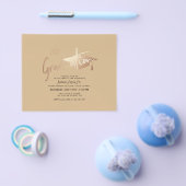 Prospectus 11,4 Cm X 14,2 Cm Budget Simple Minimal Graduation Party Invitations (Simple)