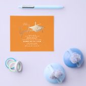 Prospectus 11,4 Cm X 14,2 Cm Budget Simple Minimal Graduation Party Invitations (Simple)