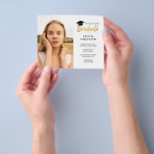 Prospectus 11,4 Cm X 14,2 Cm BUDGET Simple Moderne Graduation Party (main)