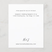 Prospectus 11,4 Cm X 14,2 Cm Budget Summer Floral Détails (Dos)