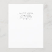 Prospectus 11,4 Cm X 14,2 Cm Budget Sunflower & Eucalyptus Graduation Party (Dos)