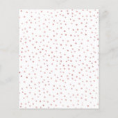 Prospectus 11,4 Cm X 14,2 Cm Budget Surprise 60e anniversaire - Rose Invitation (Dos)