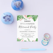 Prospectus 11,4 Cm X 14,2 Cm Budget Surprise Retraite Parti Tropical (Simple)