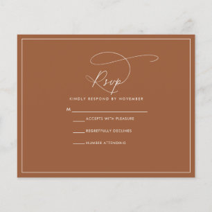 Prospectus 11,4 Cm X 14,2 Cm Budget Terre cuite RSVP