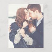 Prospectus 11,4 Cm X 14,2 Cm Budget Transparent Photo Wedding Invitations (Dos)