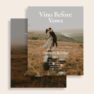 Prospectus 11,4 Cm X 14,2 Cm Budget Vino Avant Voeux 2 Photo Couple Shower