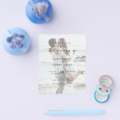 Prospectus 11,4 Cm X 14,2 Cm Budget Wedding Invitation  Flyer (Simple)