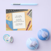 Prospectus 11,4 Cm X 14,2 Cm Bureau de comptabilité (Simple)