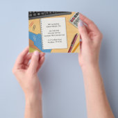 Prospectus 11,4 Cm X 14,2 Cm Bureau de comptabilité (main)