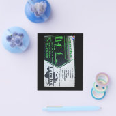 Prospectus 11,4 Cm X 14,2 Cm business flyer (Simple)