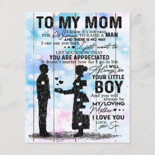 Prospectus 11,4 Cm X 14,2 Cm Cadeau Personnalisé Pour Maman, Cadeau Avec Citati
