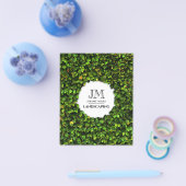 Prospectus 11,4 Cm X 14,2 Cm Cadre de feuillage de couverture (Simple)