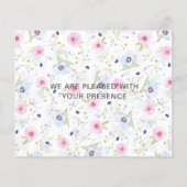 Prospectus 11,4 Cm X 14,2 Cm Cadre Mariage Flyer (Dos)